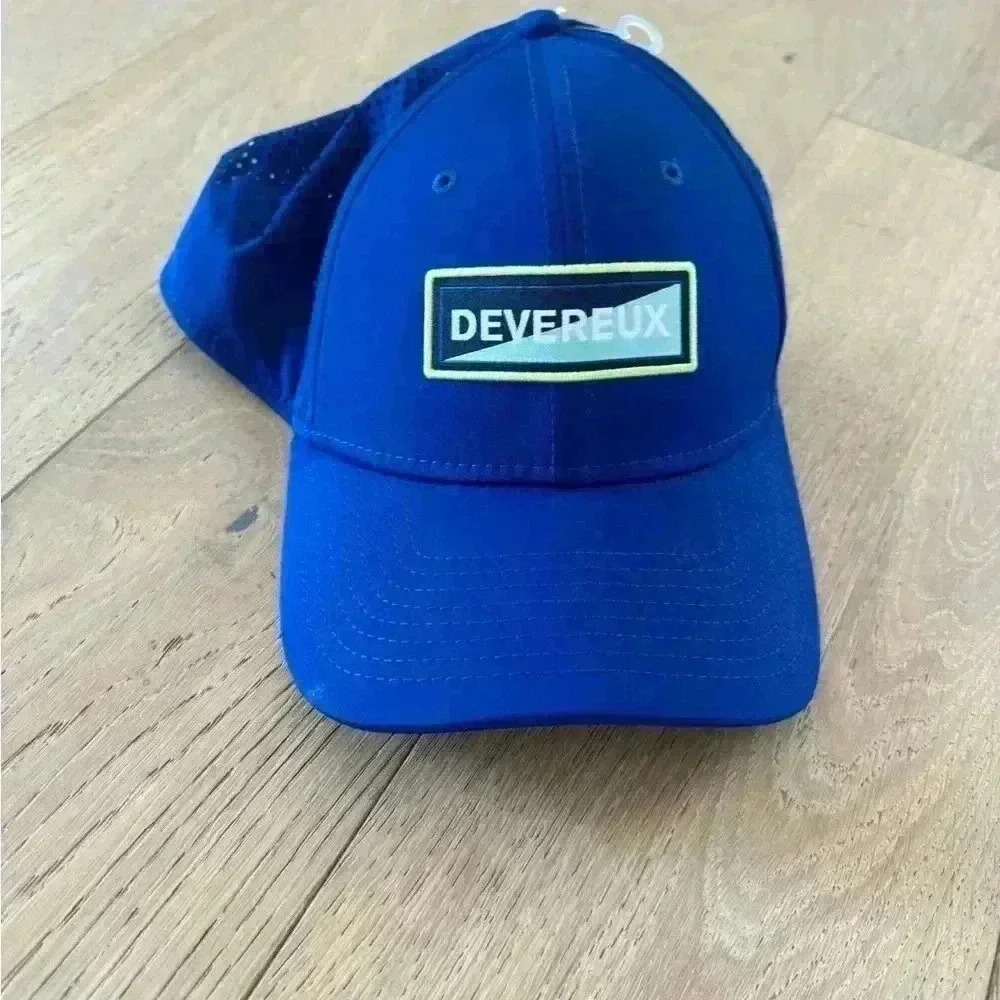 Devereux Mens Golf Hat blue Adjustable